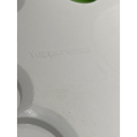 Tupperware Salad Spinner With Lid & Basket Green/Turquoise Plastic - Picture 4 of 9